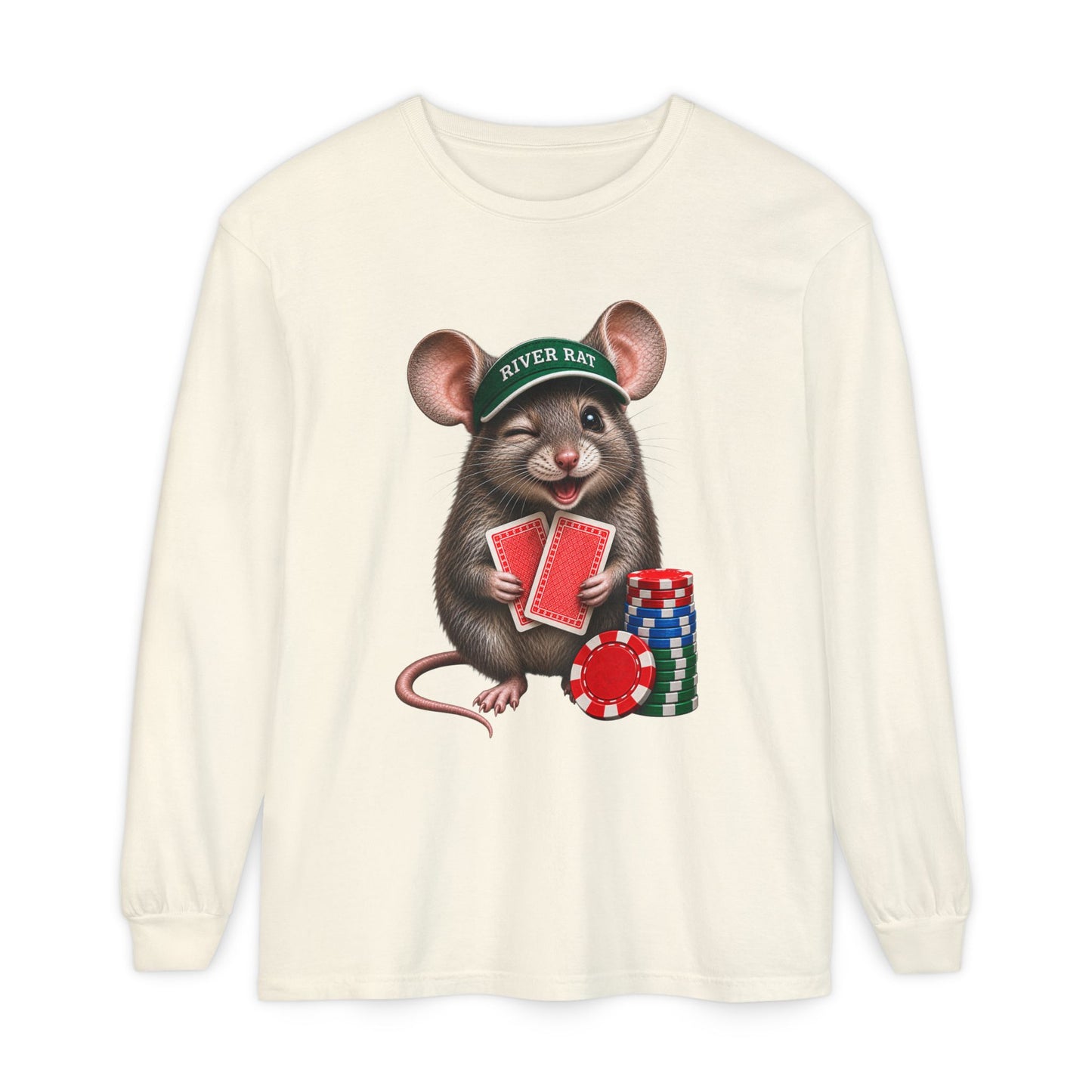 GGC [River Rat] Poker Shirt — Long Sleeve Shirt