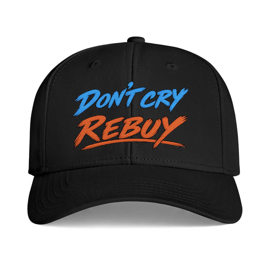 GGC [Don't Cry Rebuy] Poker Hat — Structured Snapback