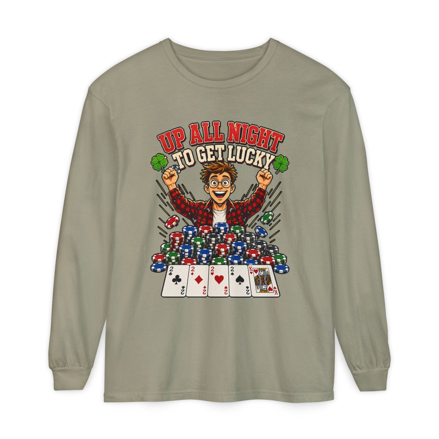 GGC Up All Night To Get Lucky | Long Sleeve Shirt