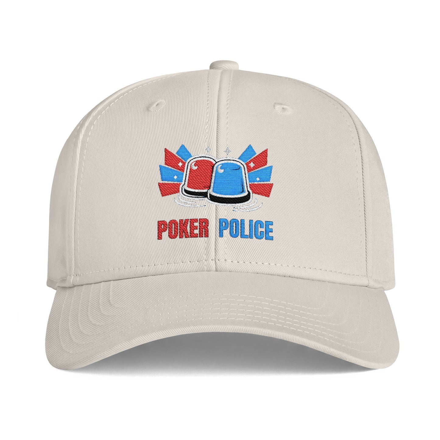 GGC [Poker Police] Poker Hat — Structured Snapback