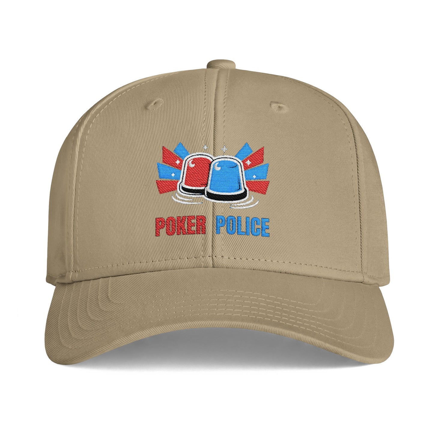 GGC [Poker Police] Poker Hat — Structured Snapback
