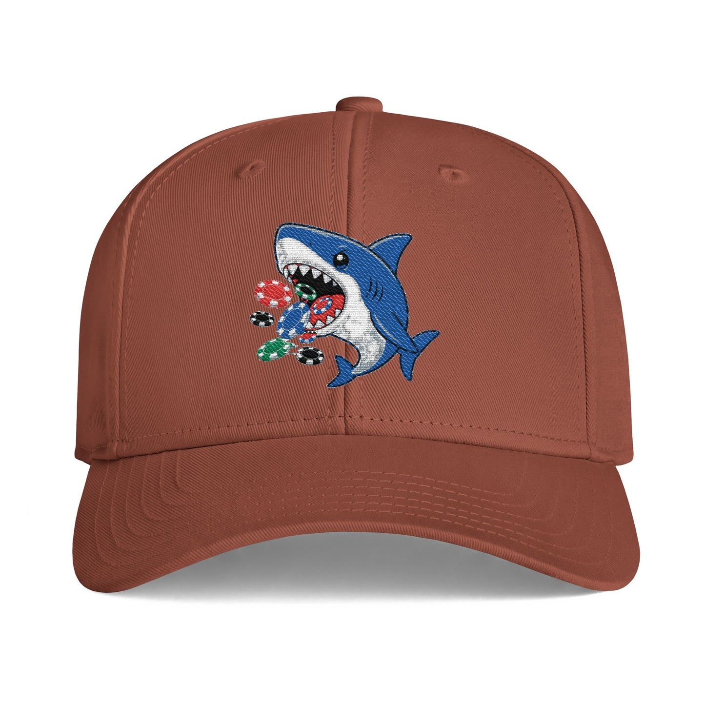GGC [Poker Shark] Poker Hat — Structured Snapback