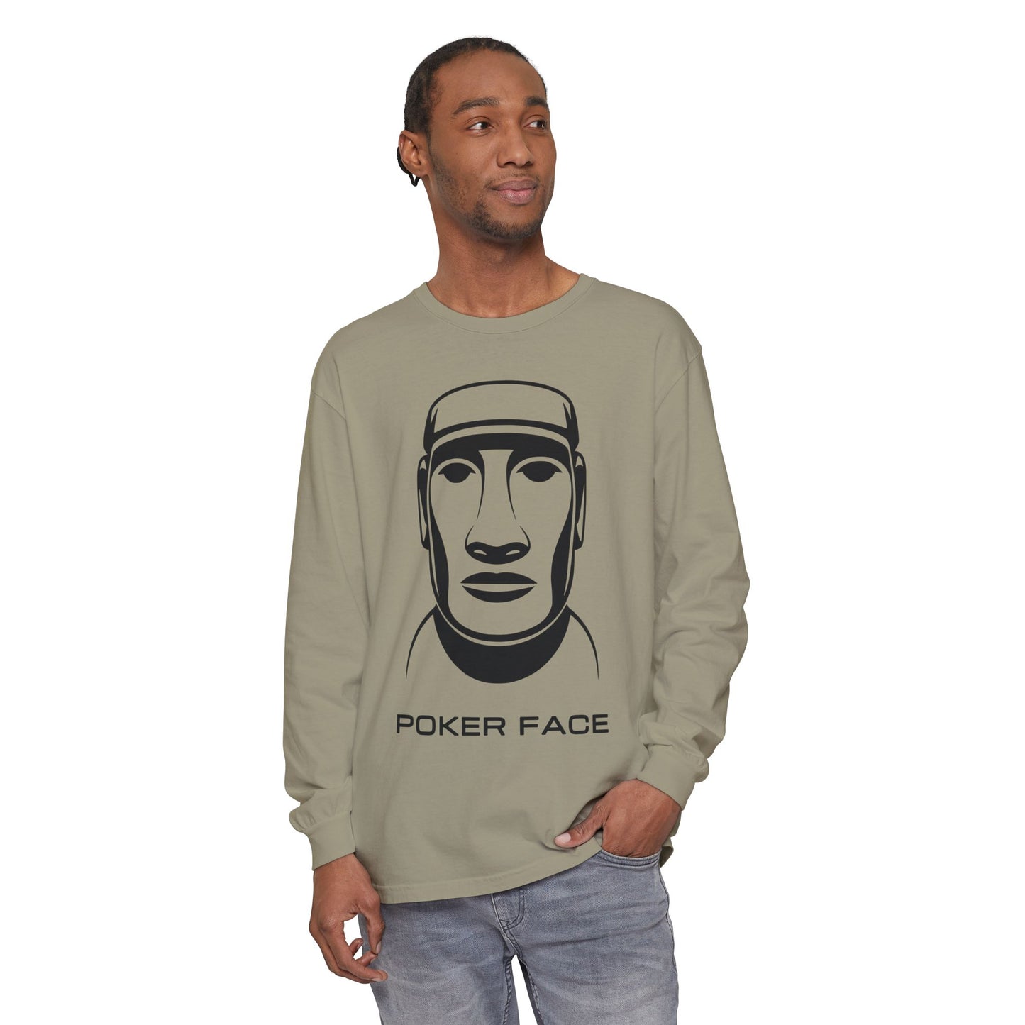 GGC Poker Face | Long Sleeve Shirt