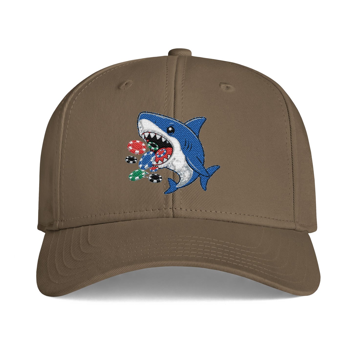 GGC [Poker Shark] Poker Hat — Structured Snapback