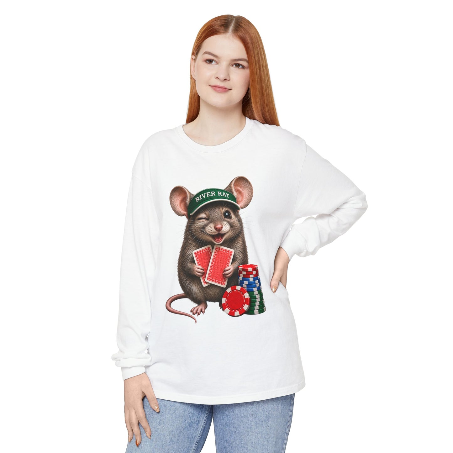 GGC [River Rat] Poker Shirt — Long Sleeve Shirt