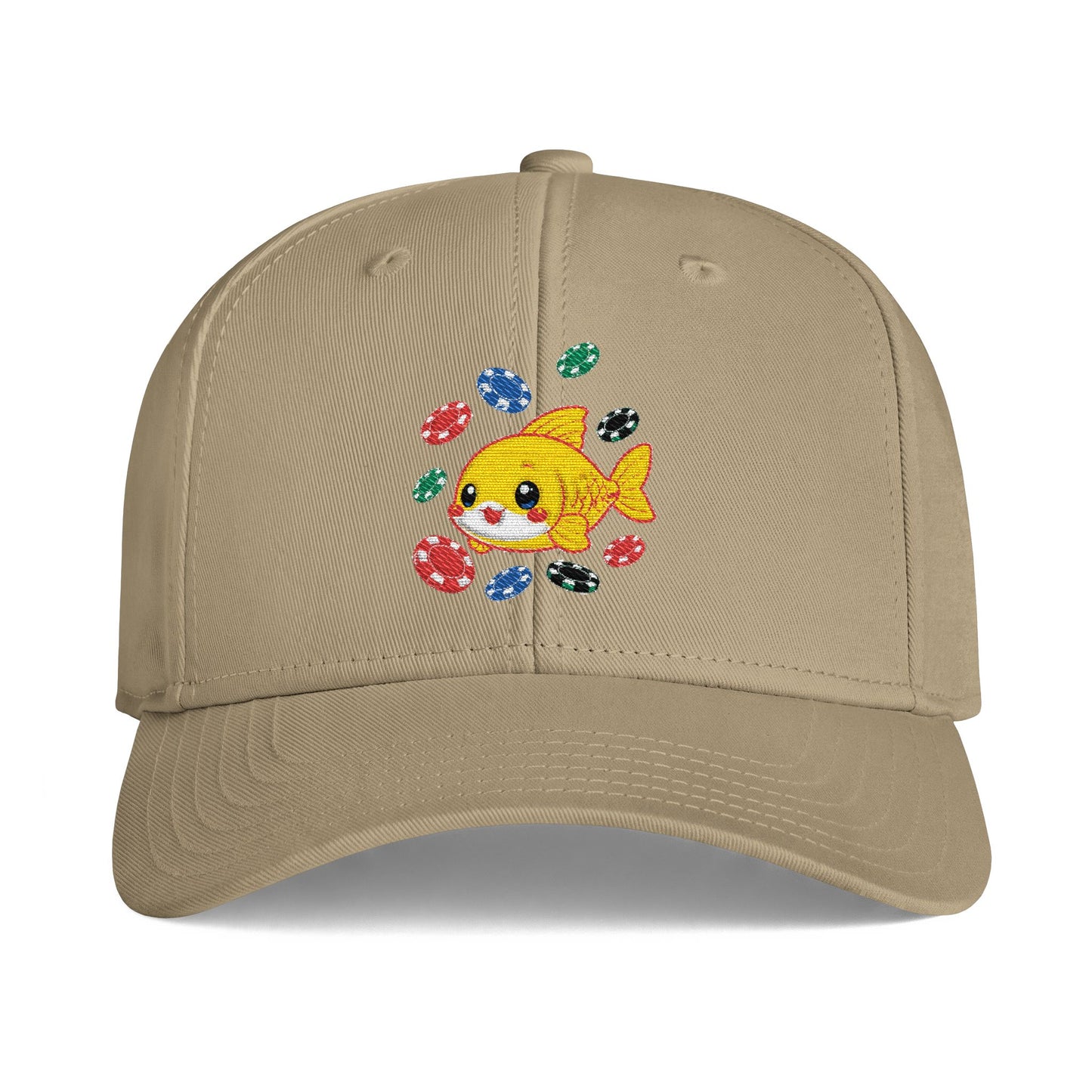 GGC [Poker Fish] Poker Hat — Structured Snapback