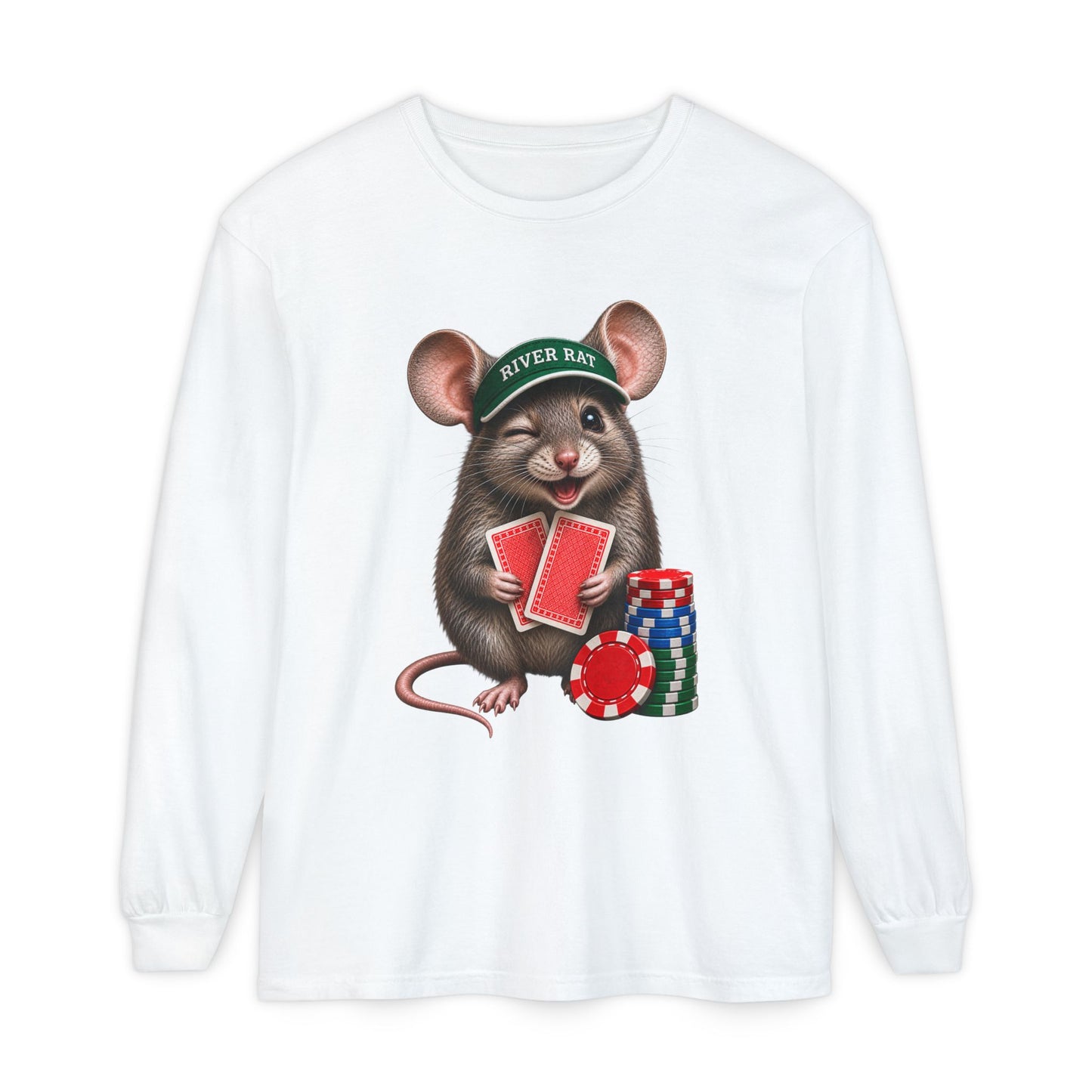GGC [River Rat] Poker Shirt — Long Sleeve Shirt