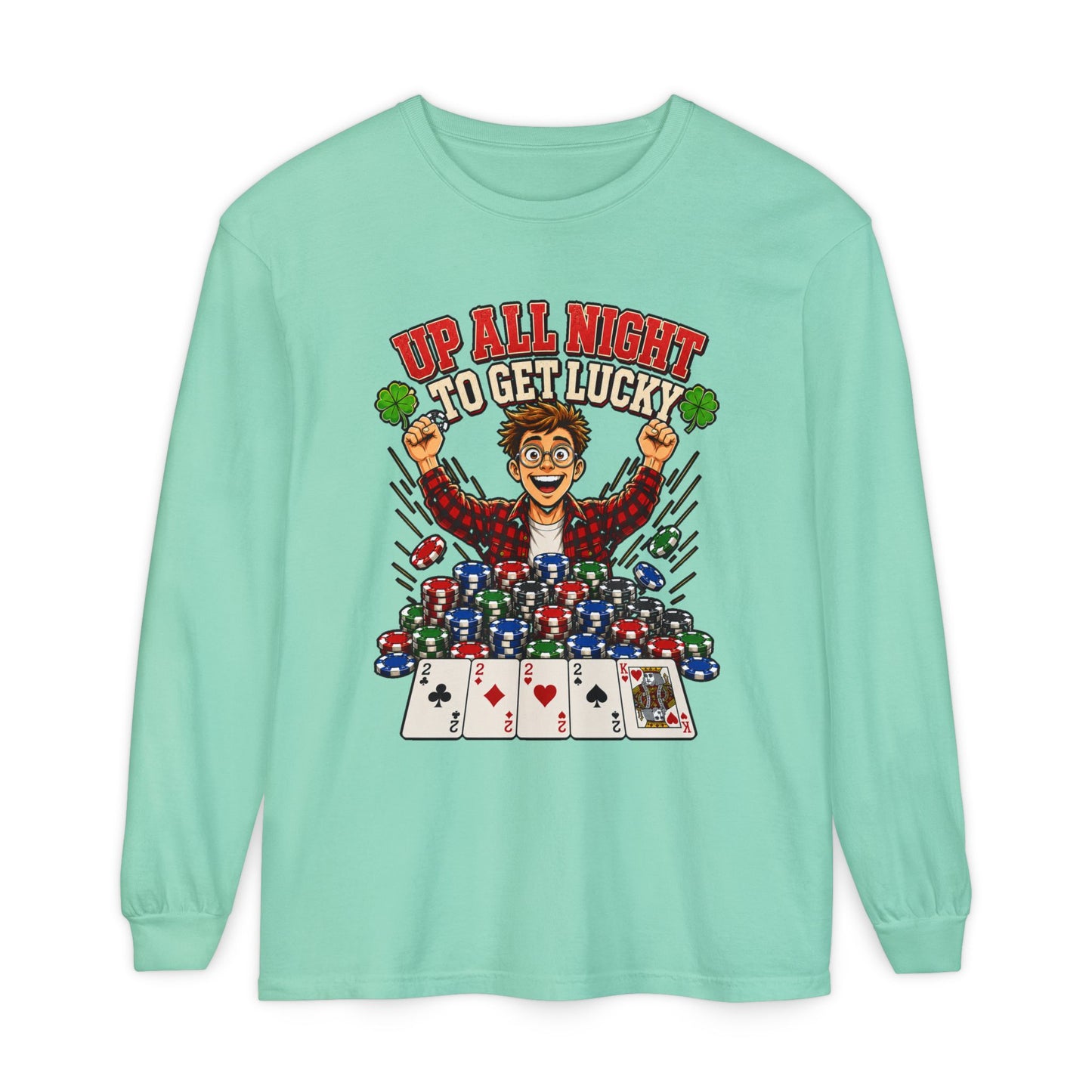 GGC Up All Night To Get Lucky | Long Sleeve Shirt