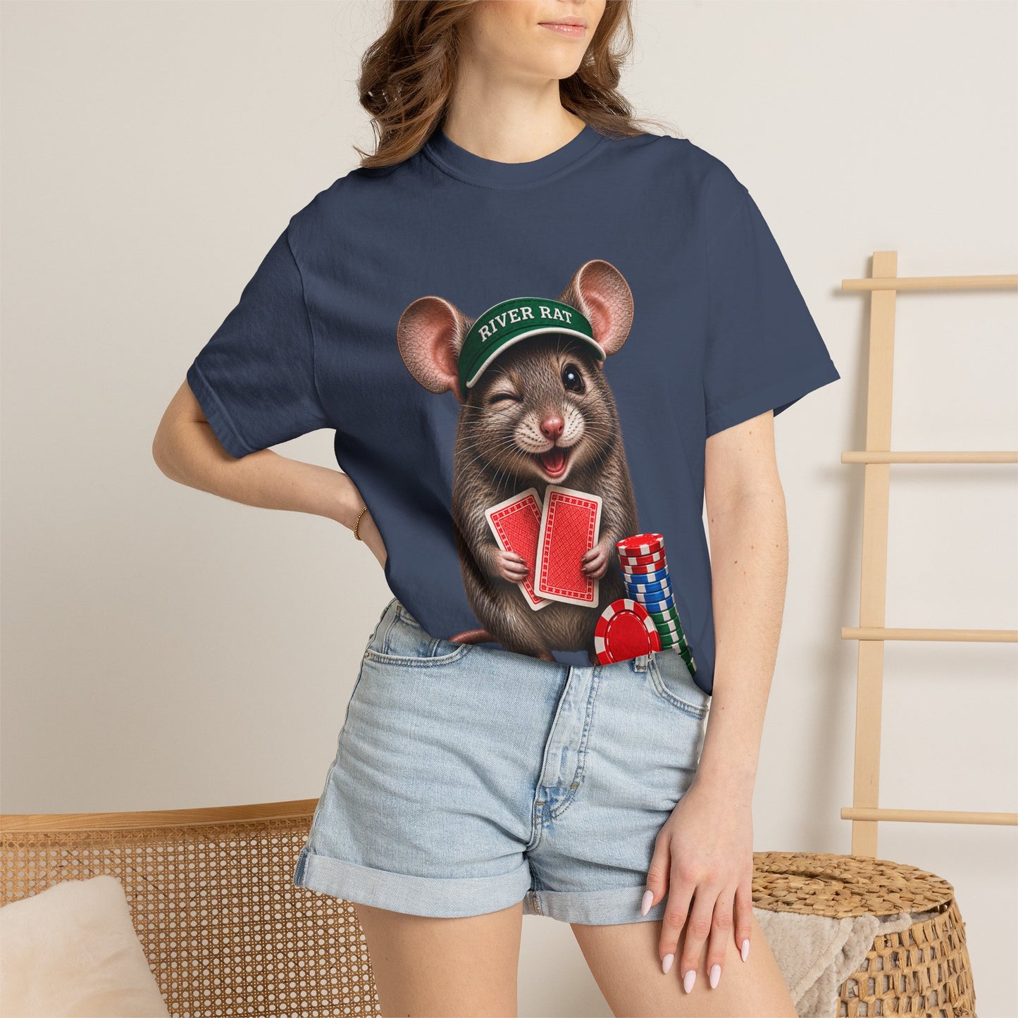 GGC [River Rat] Poker Shirt — T-Shirt
