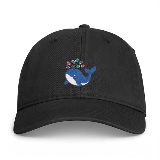 GGC Poker Whale Cap | Washed Coastal Dad Hat