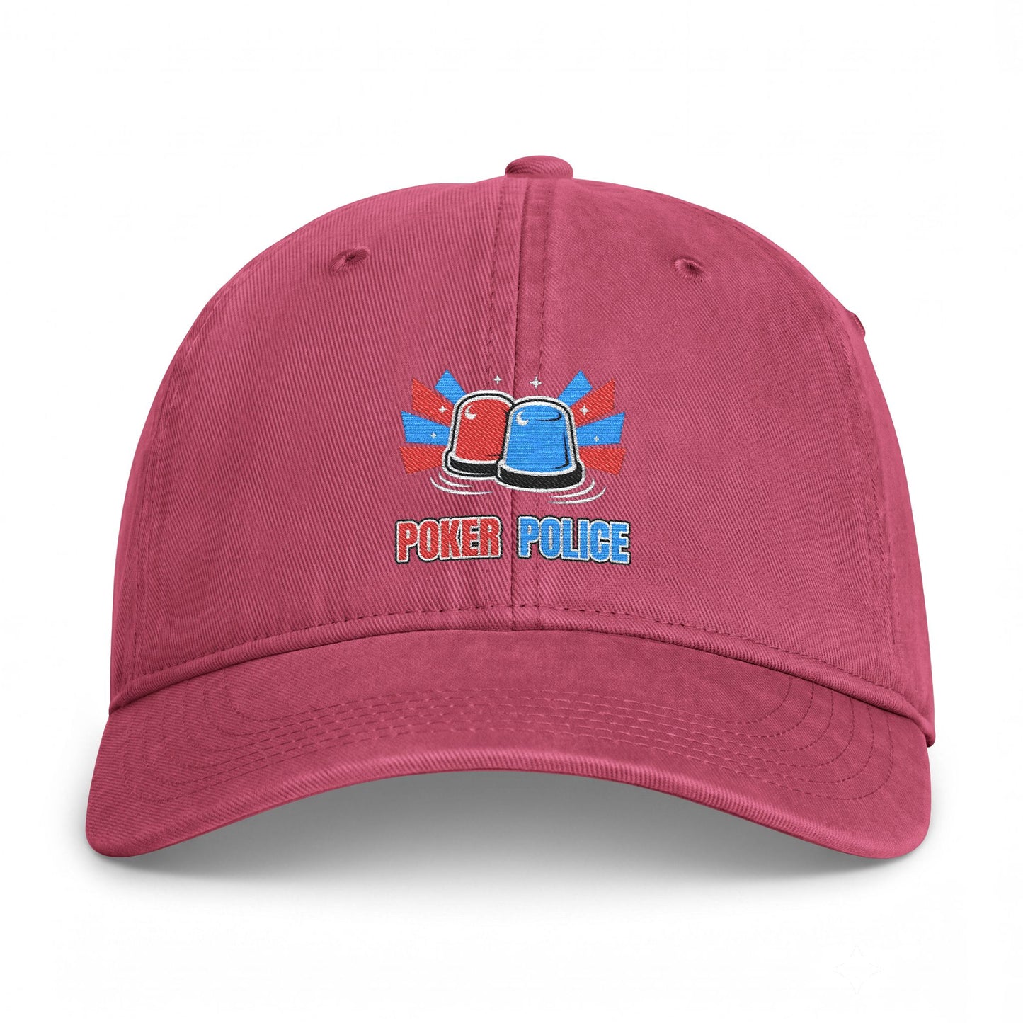GGC Poker Police | Washed Coastal Baseball Hat