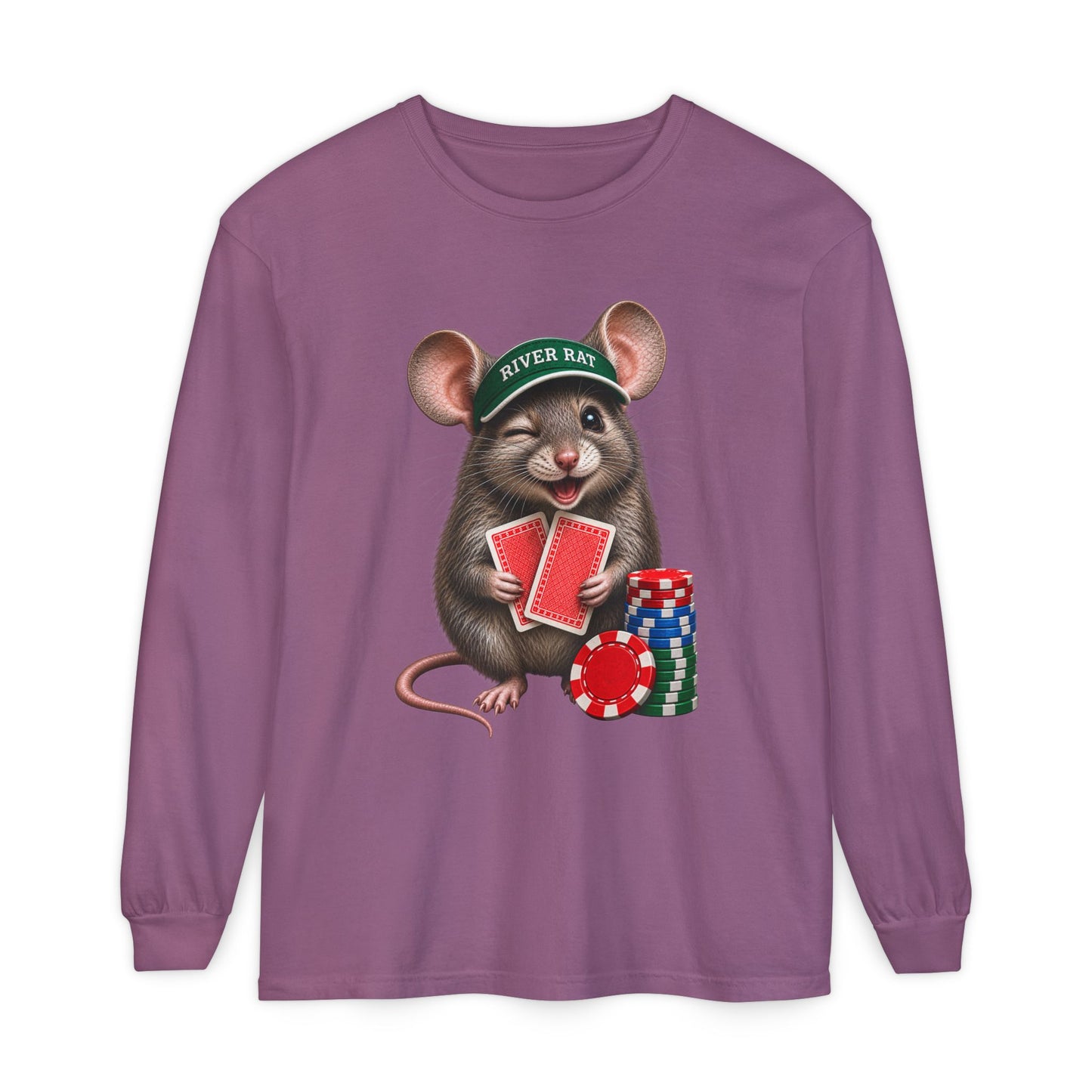 GGC [River Rat] Poker Shirt — Long Sleeve Shirt