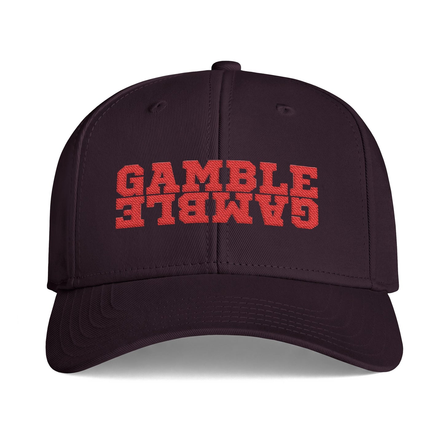 GGC [RED Gamble Gamble] Poker Hat — Structured Snapback