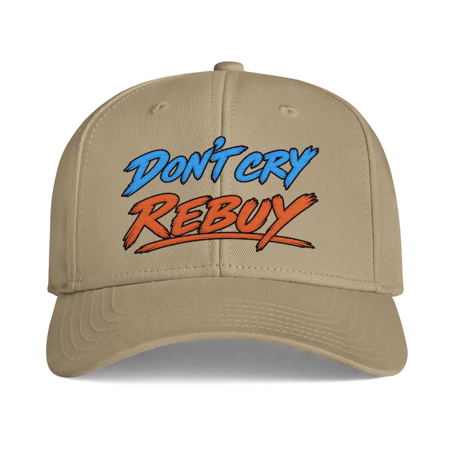 GGC [Don't Cry Rebuy] Poker Hat — Structured Snapback