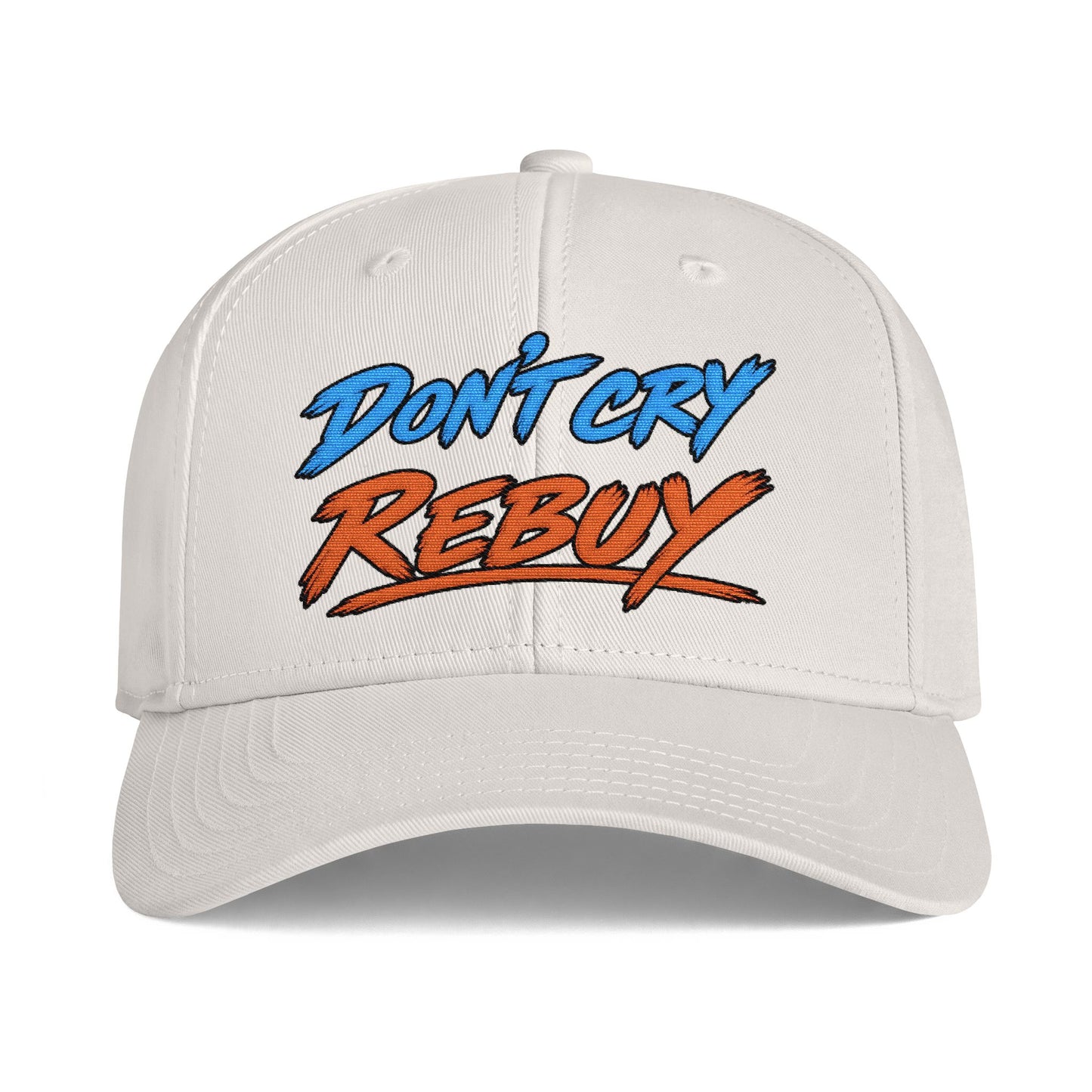 GGC [Don't Cry Rebuy] Poker Hat — Structured Snapback