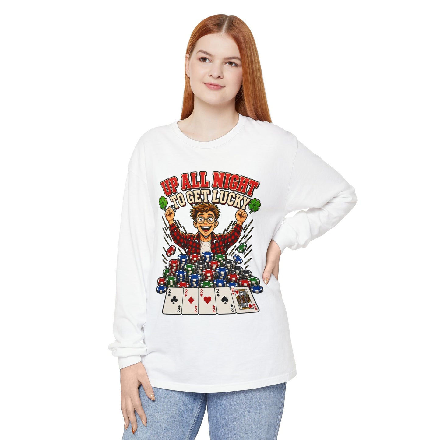 GGC Up All Night To Get Lucky | Long Sleeve Shirt