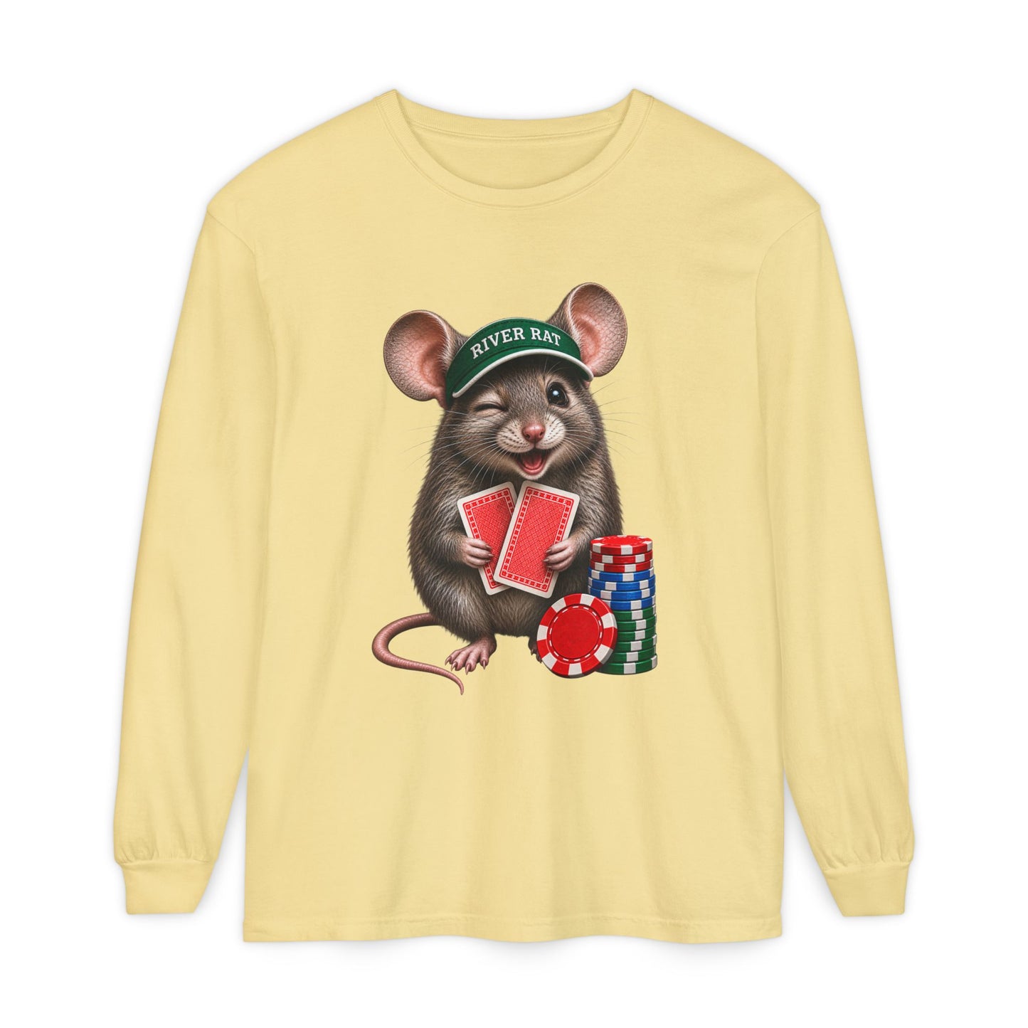 GGC [River Rat] Poker Shirt — Long Sleeve Shirt
