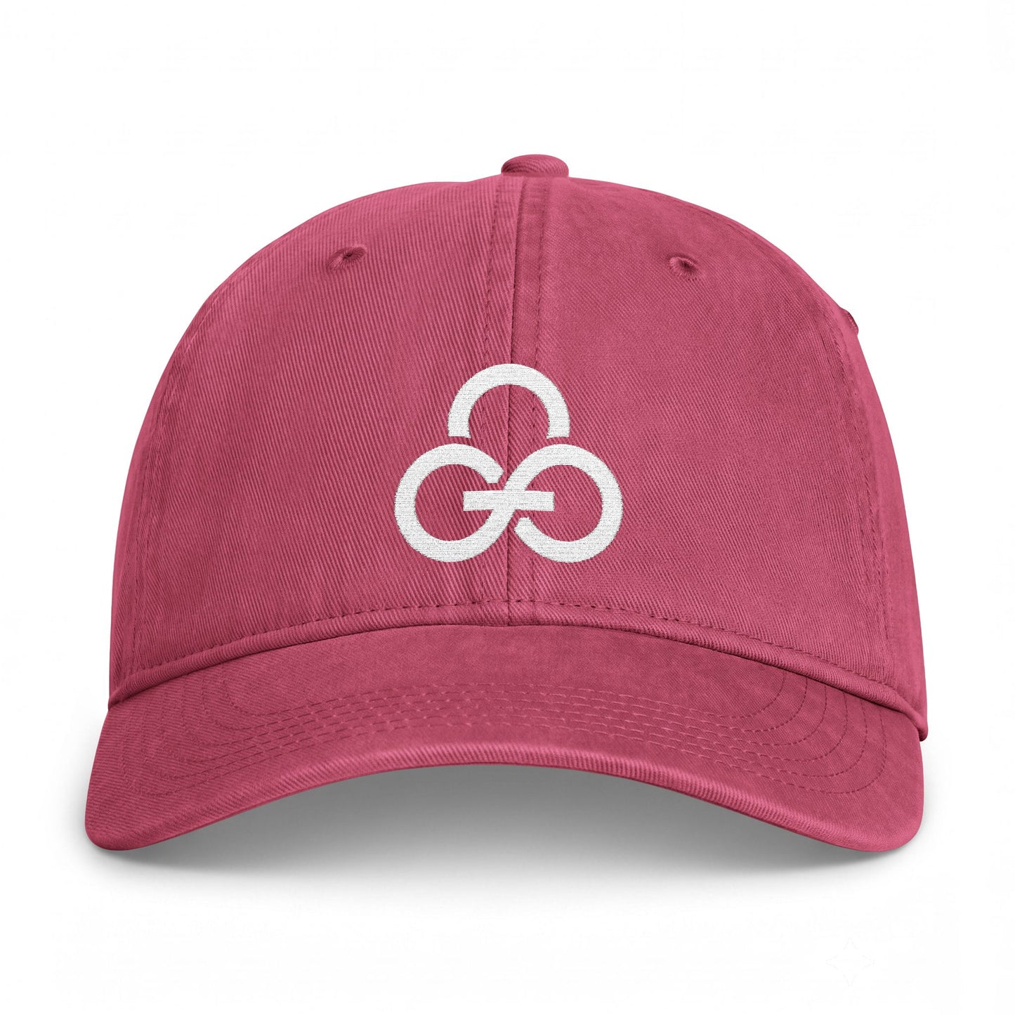 GGC [White Logo] Poker Hat — Dad Hat
