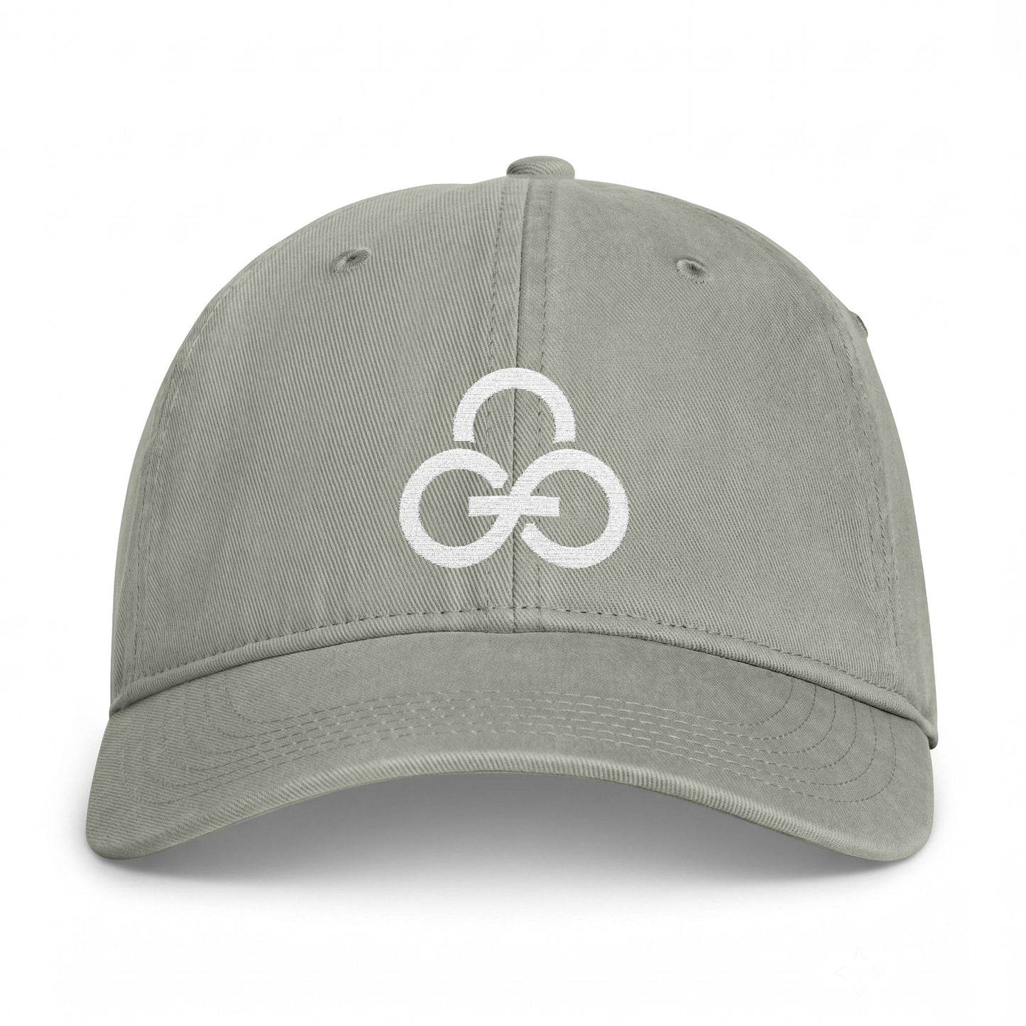 GGC [White Logo] Poker Hat — Dad Hat