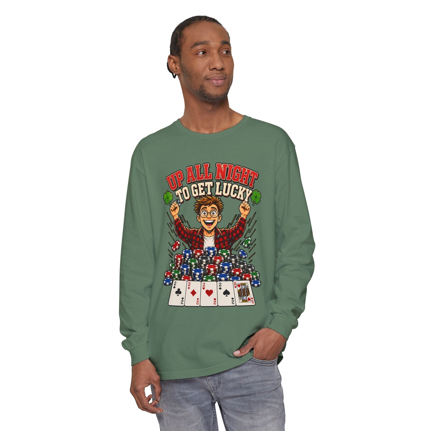 GGC Up All Night To Get Lucky | Long Sleeve Shirt