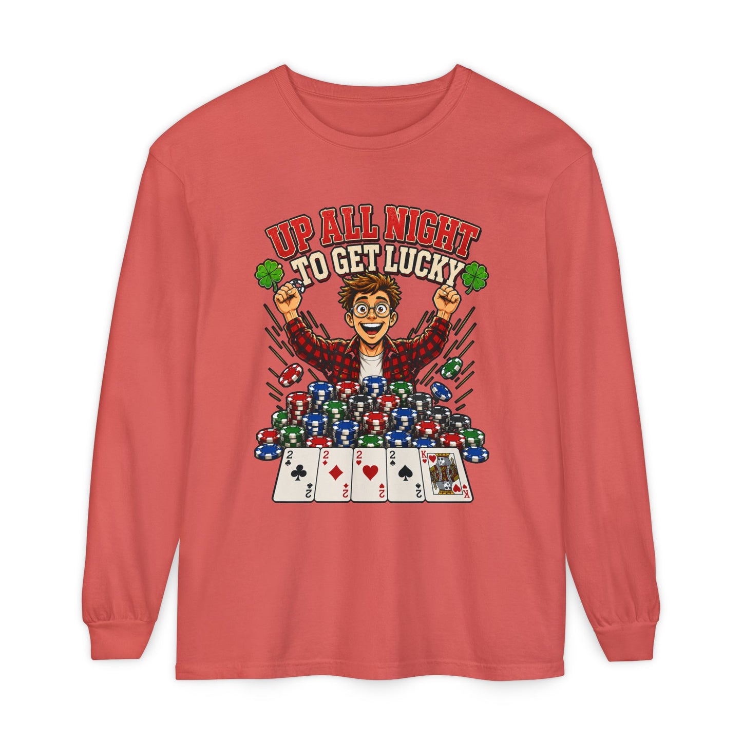 GGC Up All Night To Get Lucky | Long Sleeve Shirt