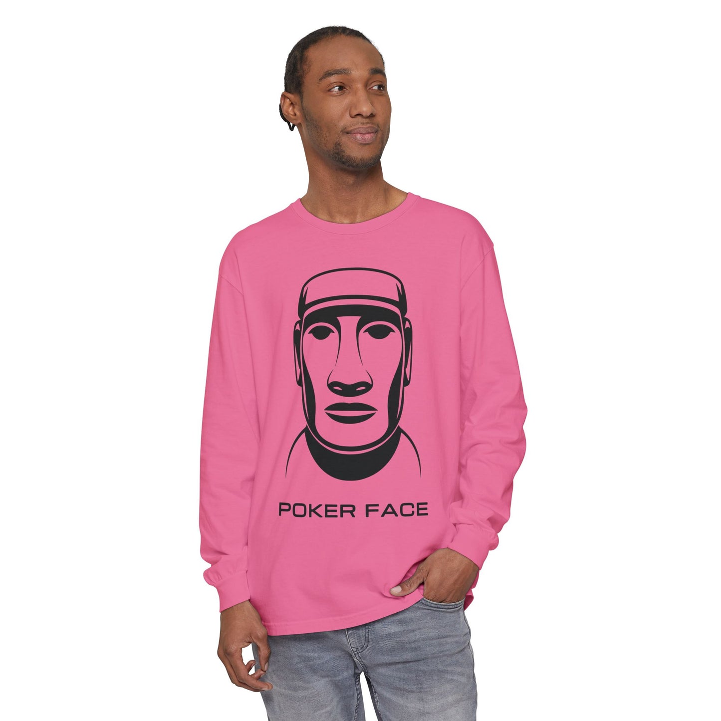 GGC Poker Face | Long Sleeve Shirt