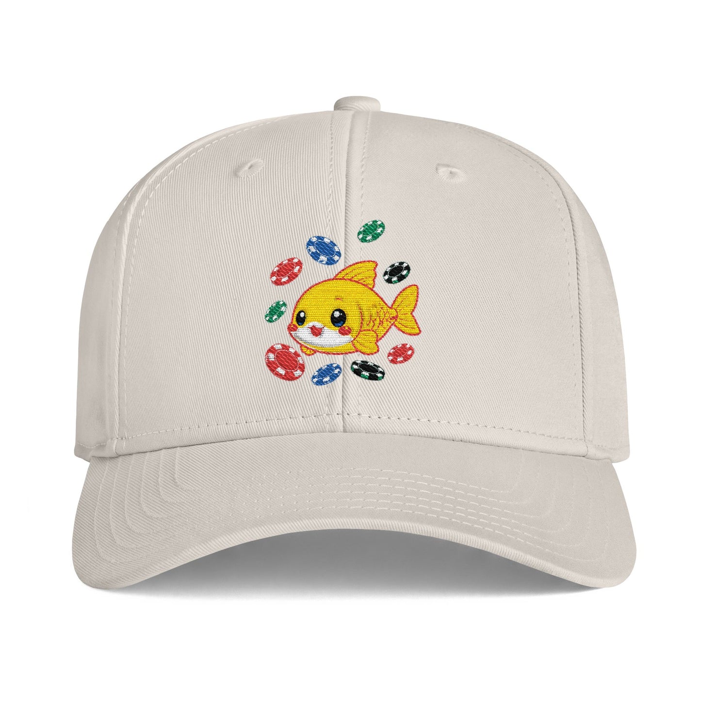 GGC [Poker Fish] Poker Hat — Structured Snapback
