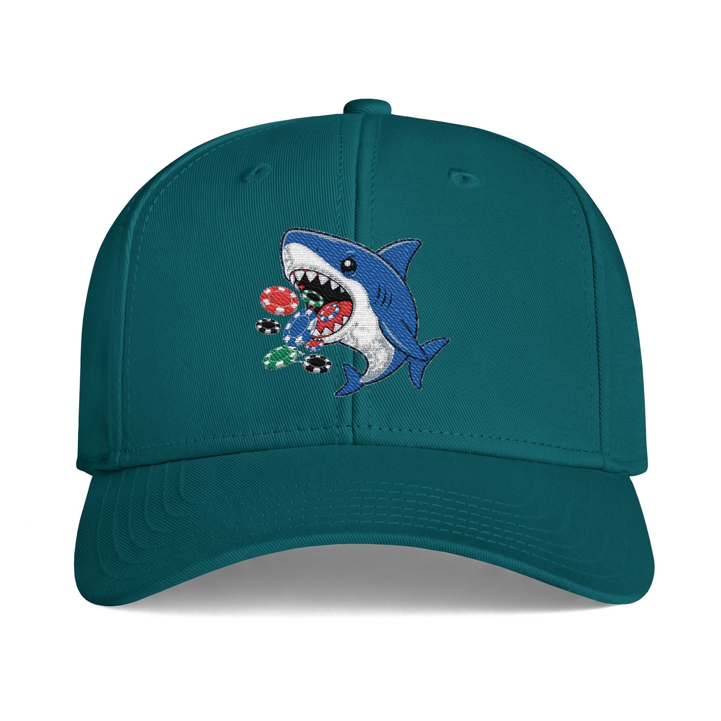 GGC [Poker Shark] Poker Hat — Structured Snapback