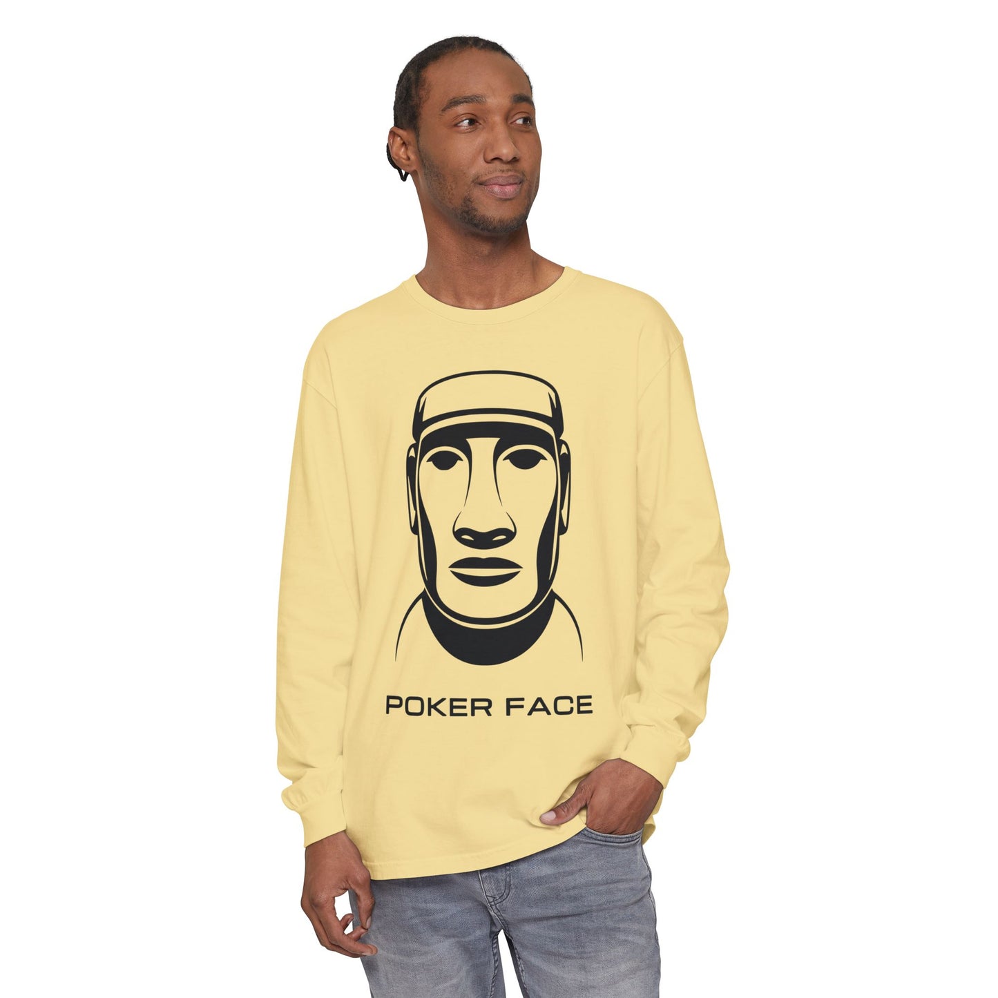 GGC Poker Face | Long Sleeve Shirt