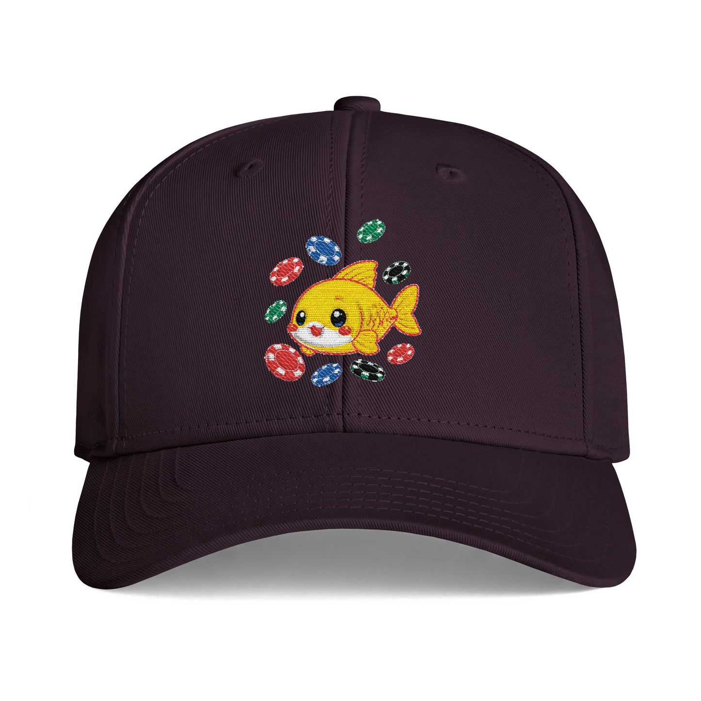 GGC [Poker Fish] Poker Hat — Structured Snapback
