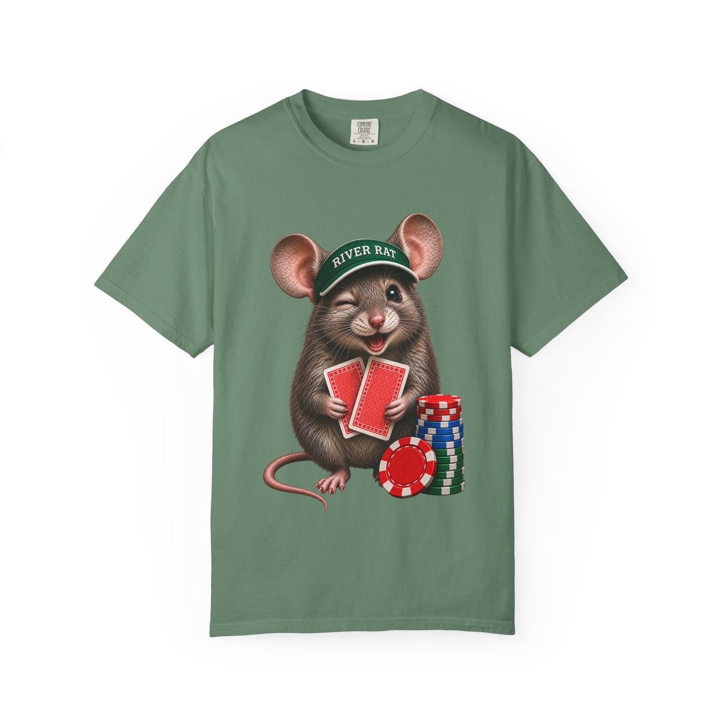 GGC [River Rat] Poker Shirt — T-Shirt