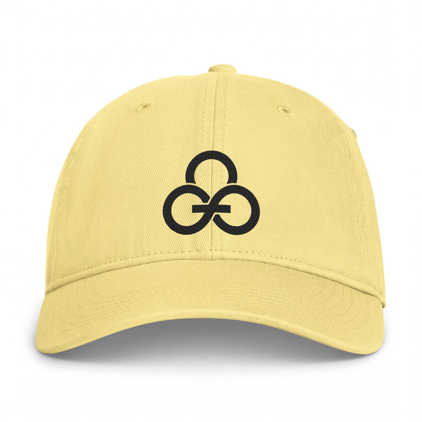 GGC Black Logo Cap | Washed Coastal Baseball Hat