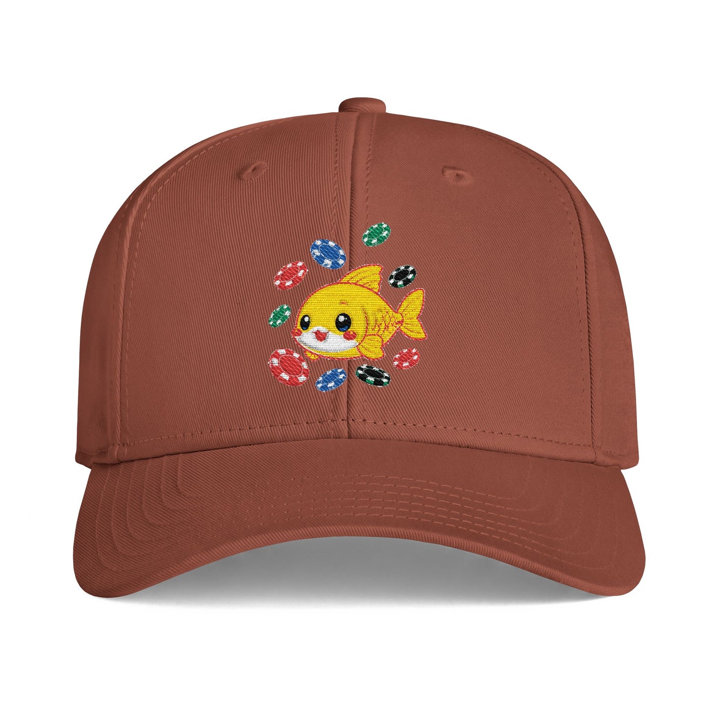 GGC [Poker Fish] Poker Hat — Structured Snapback
