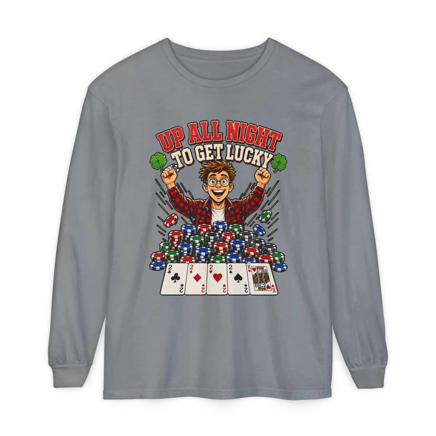 GGC Up All Night To Get Lucky | Long Sleeve Shirt