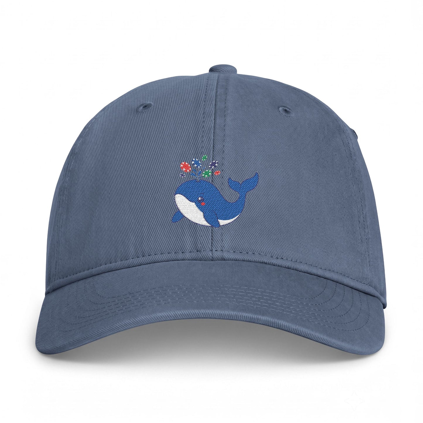 GGC Poker Whale Cap | Washed Coastal Dad Hat