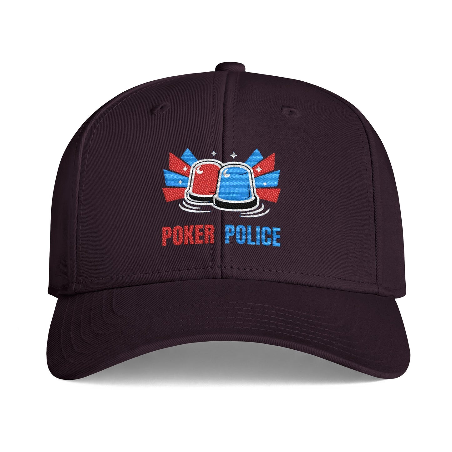 GGC [Poker Police] Poker Hat — Structured Snapback