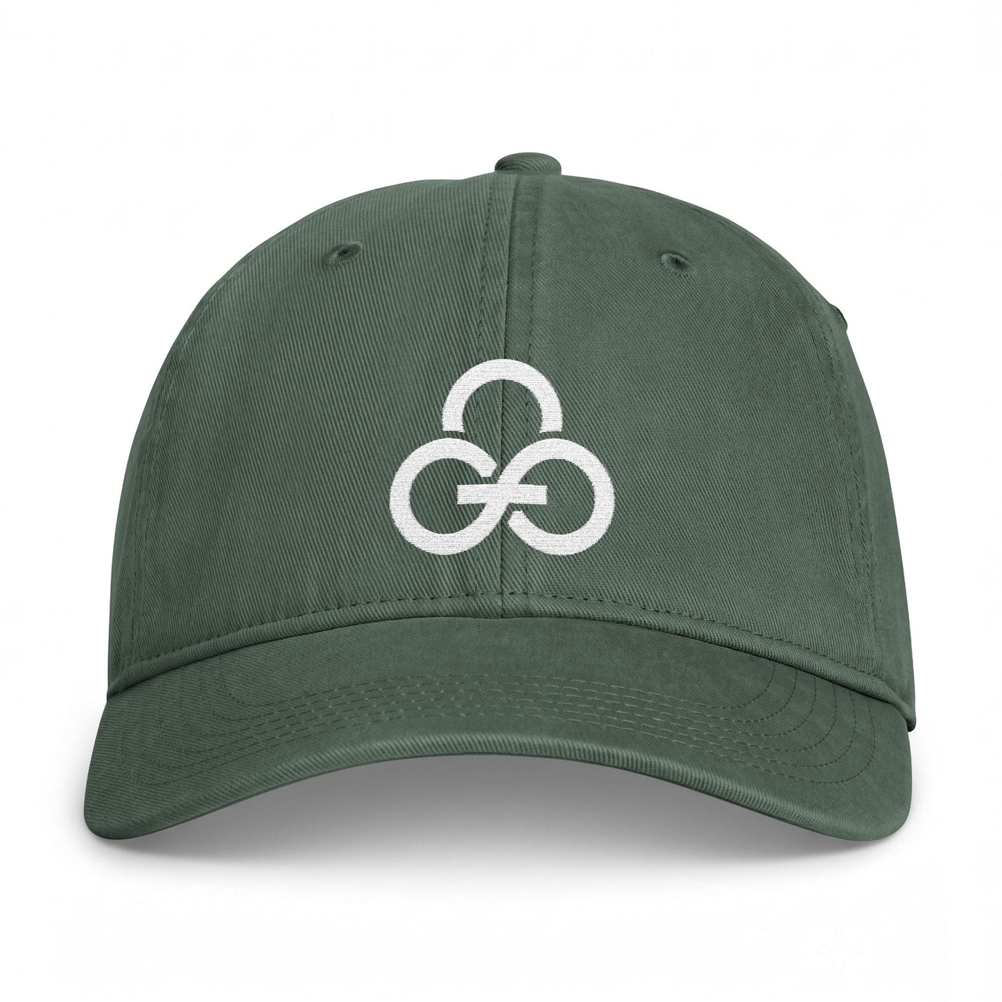 GGC [White Logo] Poker Hat — Dad Hat