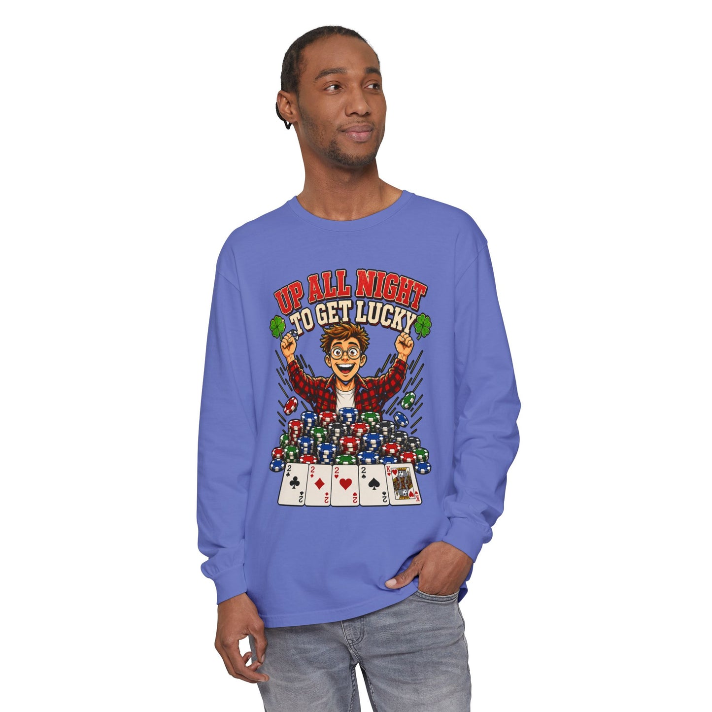 GGC Up All Night To Get Lucky | Long Sleeve Shirt