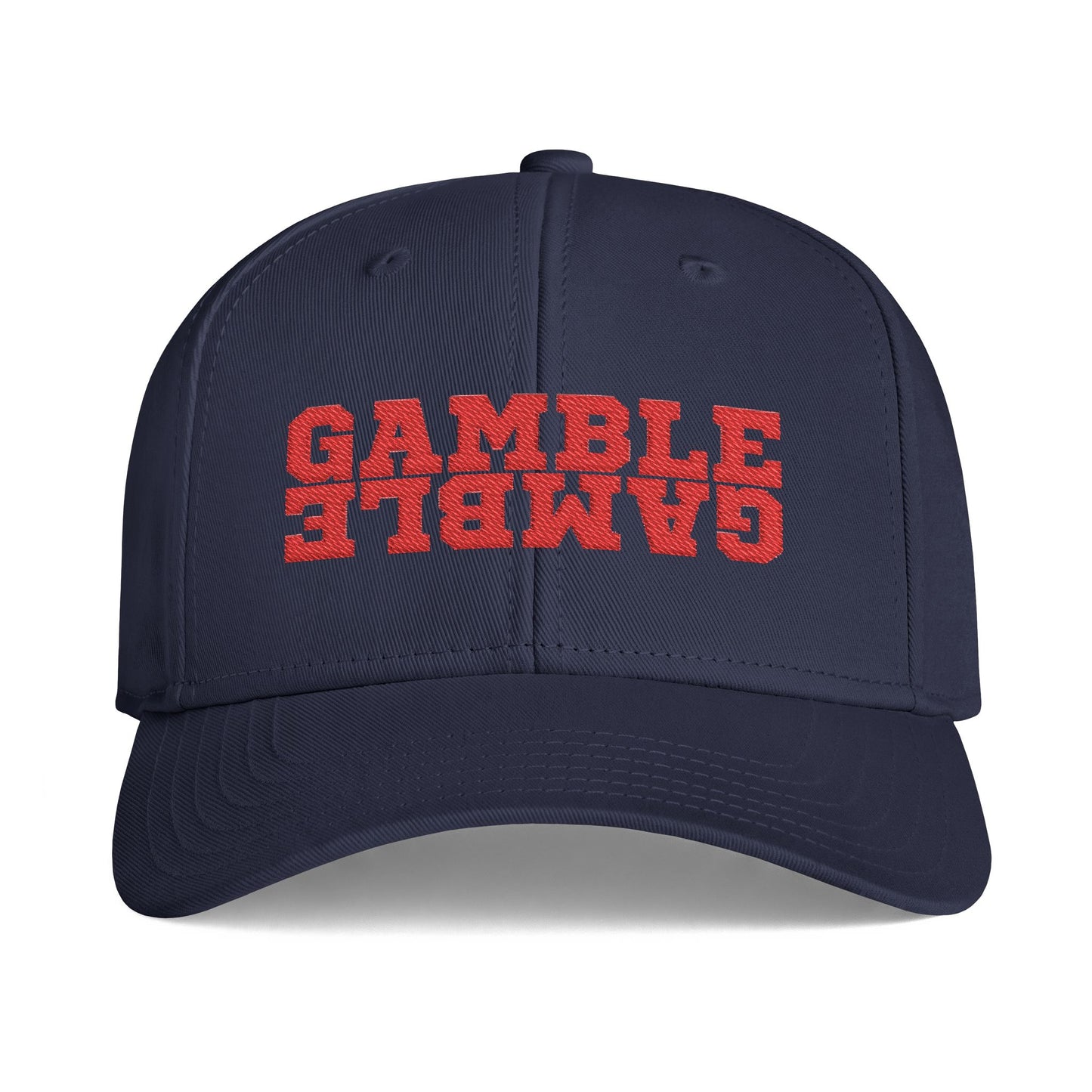 GGC [RED Gamble Gamble] Poker Hat — Structured Snapback