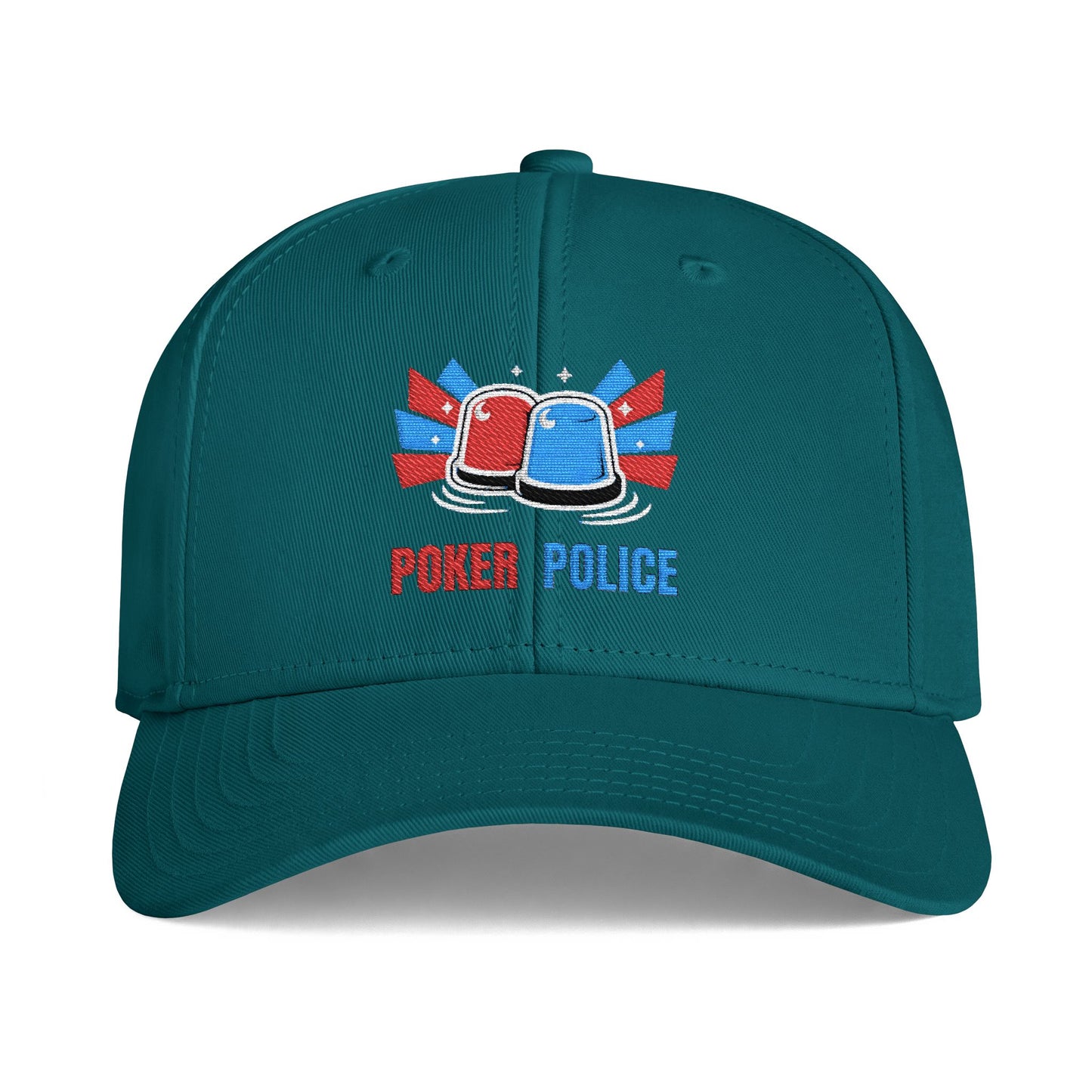 GGC [Poker Police] Poker Hat — Structured Snapback