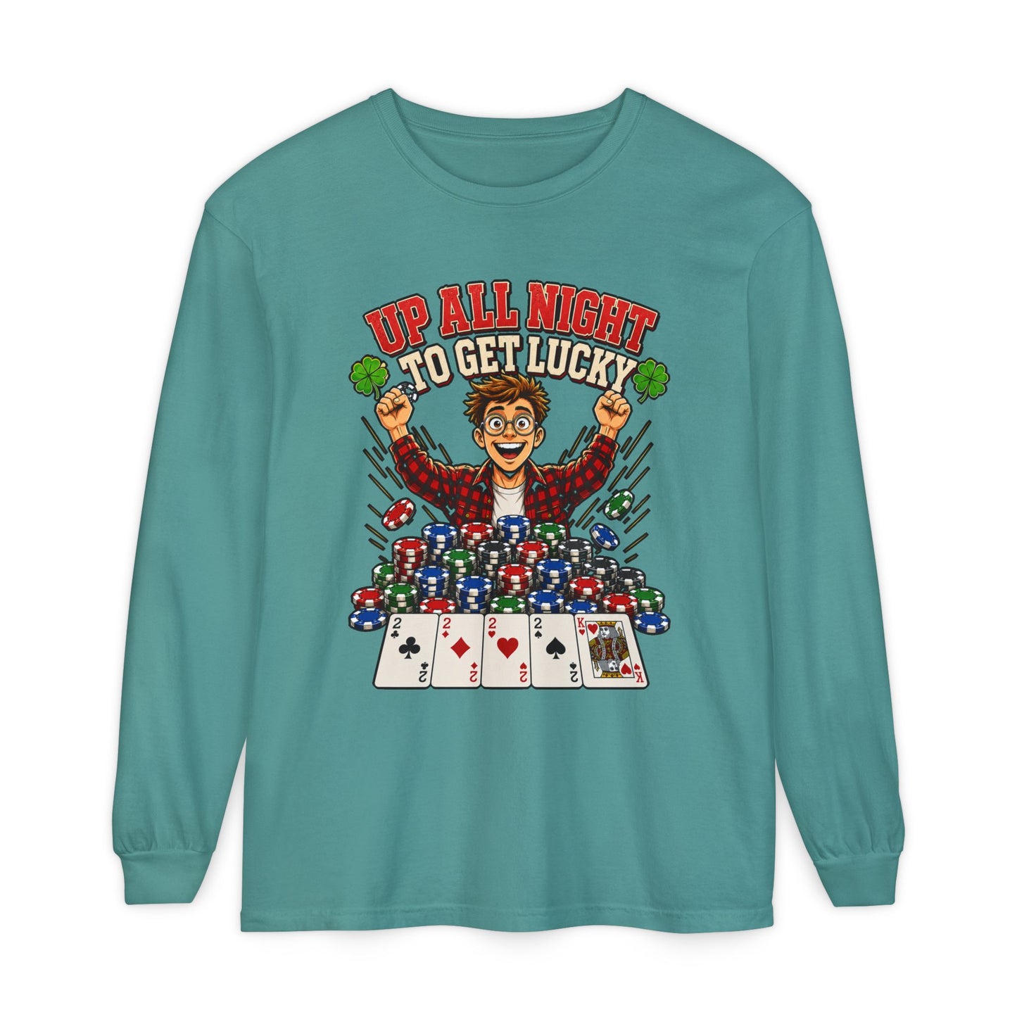 GGC Up All Night To Get Lucky | Long Sleeve Shirt