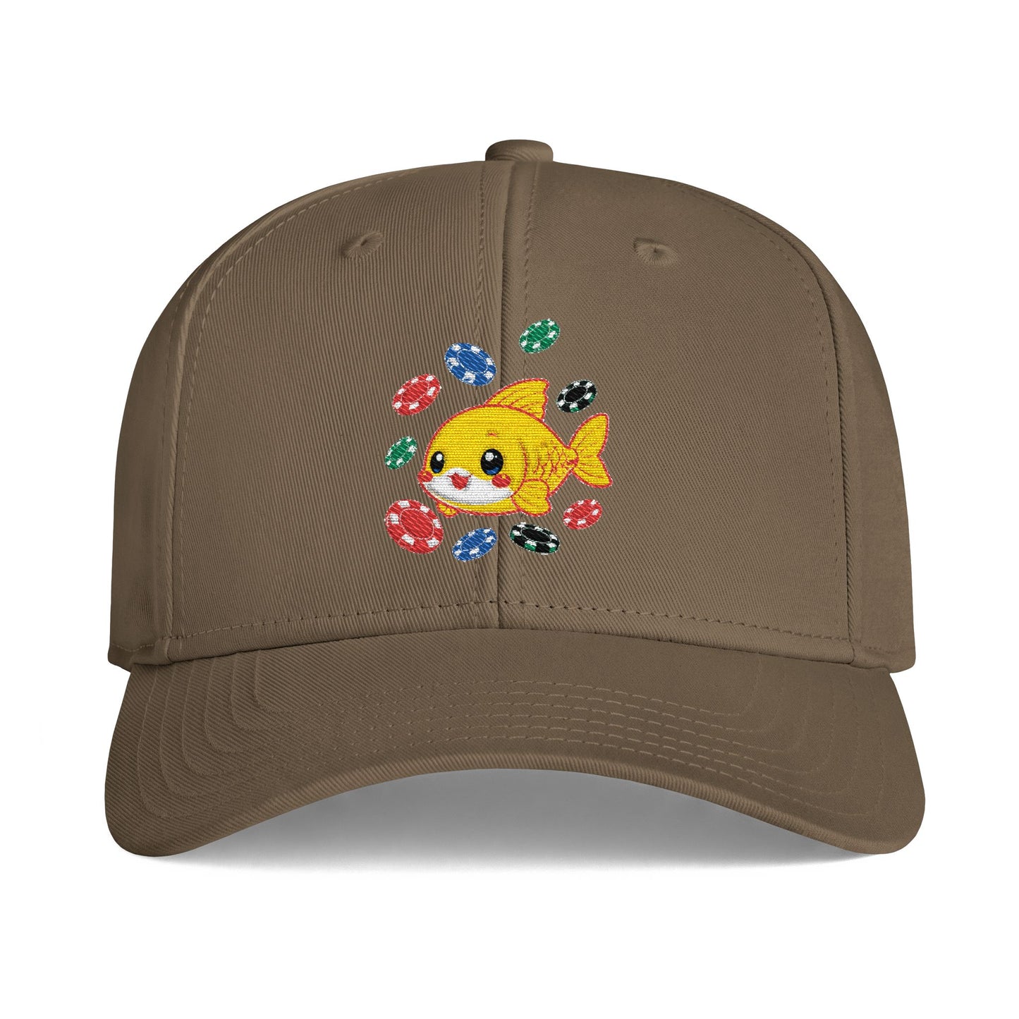 GGC [Poker Fish] Poker Hat — Structured Snapback