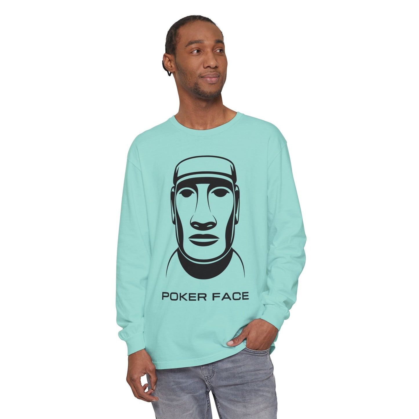 GGC Poker Face | Long Sleeve Shirt