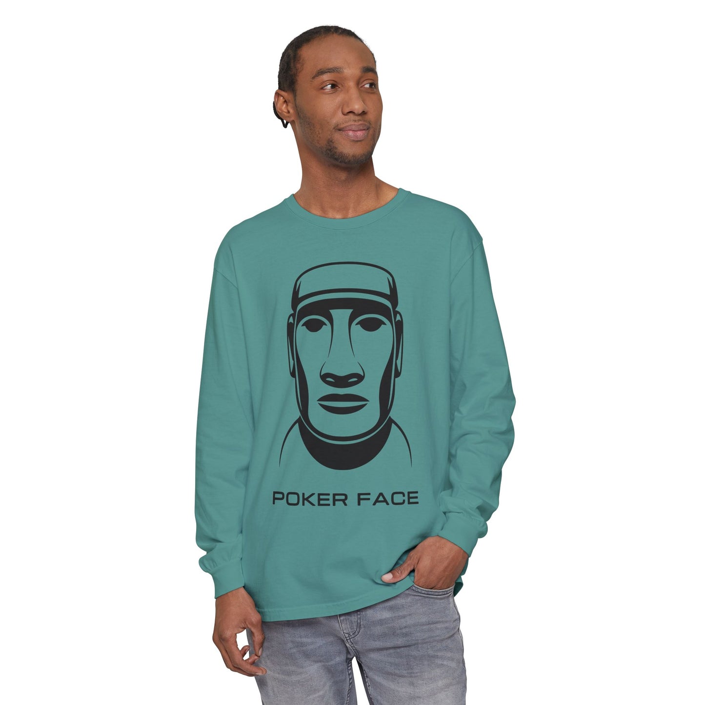 GGC Poker Face | Long Sleeve Shirt