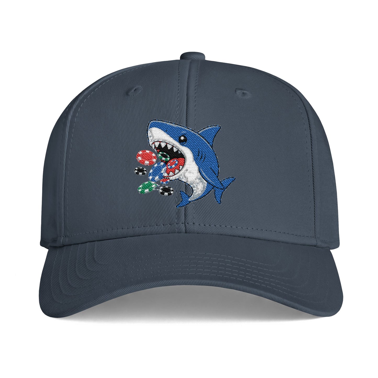 GGC [Poker Shark] Poker Hat — Structured Snapback