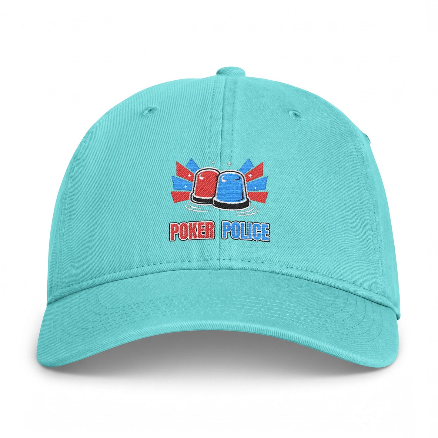 GGC Poker Police | Washed Coastal Baseball Hat