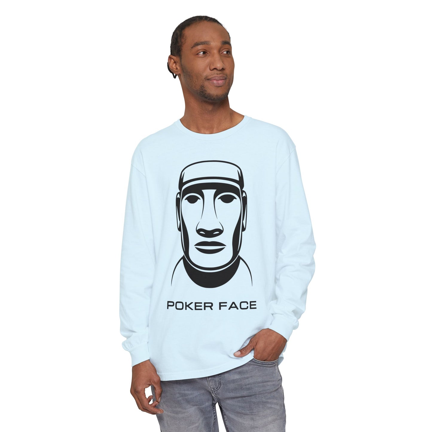 GGC Poker Face | Long Sleeve Shirt