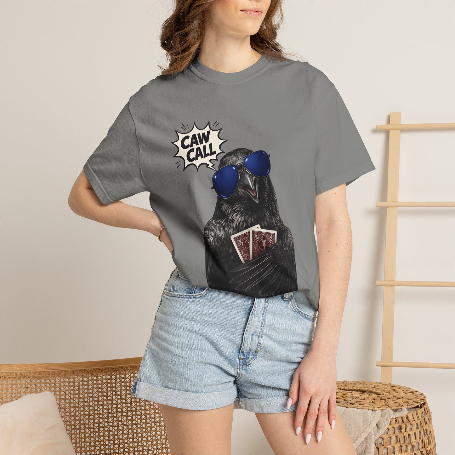 GGC Caw Call Crow Poker Shirt | T-Shirt