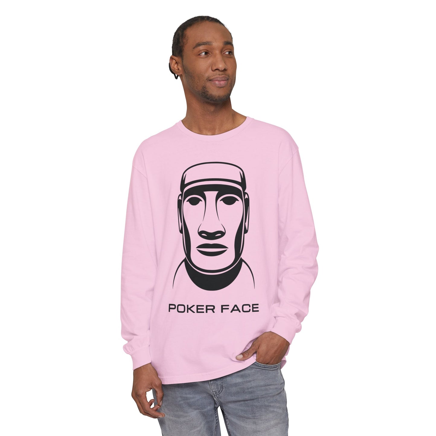 GGC Poker Face | Long Sleeve Shirt
