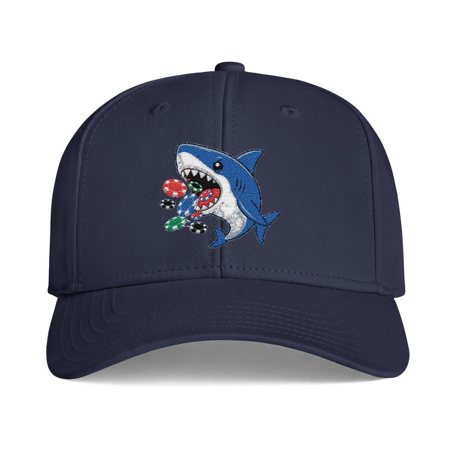 GGC [Poker Shark] Poker Hat — Structured Snapback